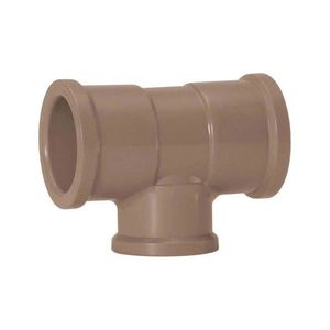 Tê Hidráulico 90° Redução Soldável 40x32 mm Tigre