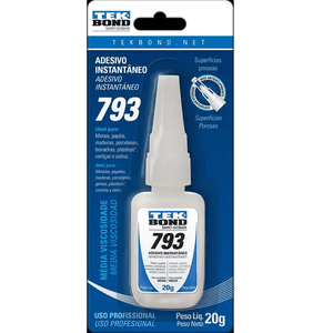 Adesivo Instantâneo 20 Gramas Blister Tekbond