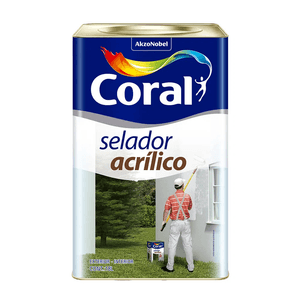 Selador Acrílico Branco Latão 18 Litros Coral