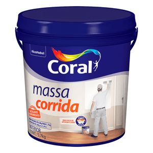 Massa Corrida Interna 5,7 Kg Coral