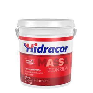 Massa Corrida Pva 25 Kg Latão Hidracor
