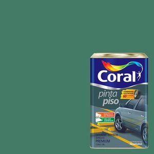Tinta Para Piso Verde Latão 18 Litros Coral