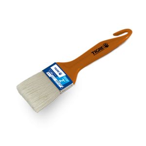 Trincha Média Cerda Branca Cabo Anzol 696 2" Tigre