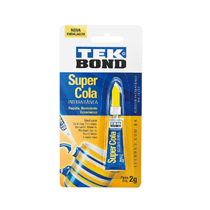 Cola Adesiva Instantânea Tekbond Blister 2G Tekbond