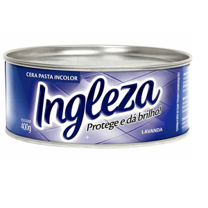 Cera Pasta Incolor 400 Gramas Ingleza