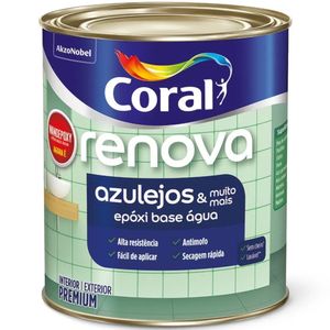 Tinta Epóxi Brilhante Wandepoxy Base Água Branco 3,6 Litros Coral