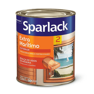 Verniz Extra Maritimo Brilhante Natural 900Ml Sparlack Coral