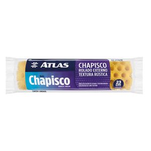 Rolo Chapisco Textura Rústica 23cm AT110/85 Atlas