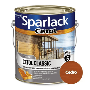 Verniz Brilhante Cetol Cedro 3,6 Litros Coral