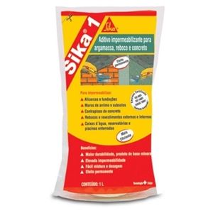 Aditivo Impermeabilizante 1 Litro Sika