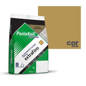 Rejunte Porcelanato Extra Fino Areia 1 Kg Portokoll