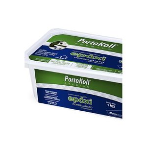 Rejunte Epóxi Branco Brilhante 1 Kg Portokoll