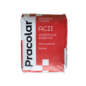 Argamassa Colante ACII Cerâmica Externa 20 Kg Cinz