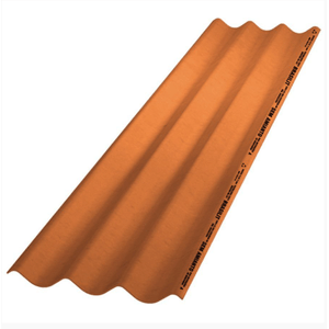 Telha Ondina Plus Vermelha 2,44m x 50 Cm 4 Mm Brasilit