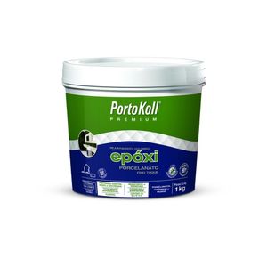 Rejunte Epóxi Porcelanato Cinza 1 Kg Portokol