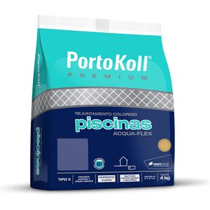 Rejuntamento Colorido Piscina Acqua-Flex Azul Cobalto 4 Kg Portokoll