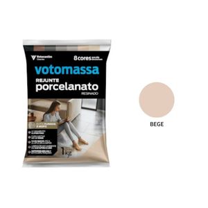Rejunte Porcelanato Bege 1 Kg Votomassa