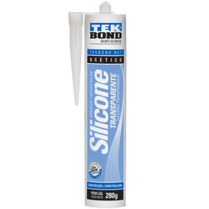 Silicone Acético Transparente para Uso Geral 280g Tekbond