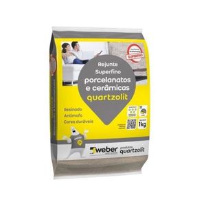 Rejunte de Porcelanato Palha 1 Kg Quartzolit