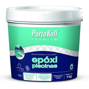 Rejunte Epóxi Piscina Branco 1 kg PortoKoll
