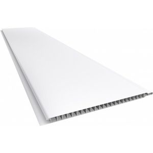 Forro PVC Branco Liso 20 Cm 6M Novaforma