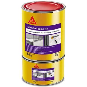 Adesivo Base Epoxi Tix 32 Sikadur 1 Kg Sika