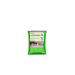 Argamassa Porcelanato Interno Cinza 20 Kg Votomassa
