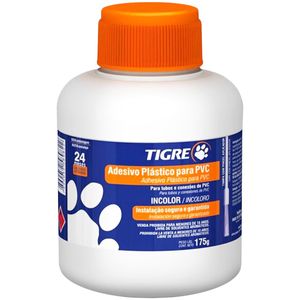 Adesivo Plástico Para PVC 175 G Incolor Tigre
