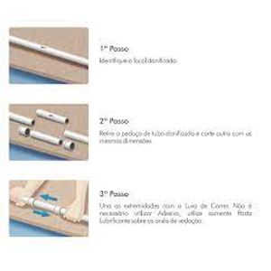 Luva de Correr para Tubo de Esgoto 75 Mm Fortlev