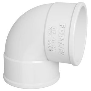 Joelho Esgoto 90° Série Normal PVC DN 40 Mm Fortlev