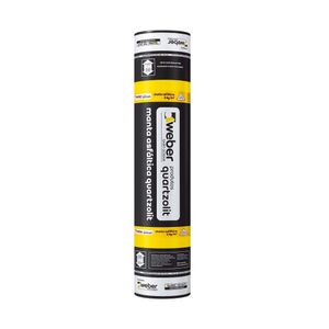 Manta Asfástica Polliéster 3Mm x 10 M² Quartzolit (Preço/Rolo)