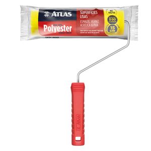 Rolo Para Pintura De Espuma Amarelo 15 Cm Atlas