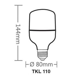 Lâmpada High LED 20W 6500K TKL110 Taschibra