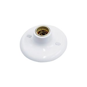 Plafon Bocal Branco Porcelana E-27 Taschibra