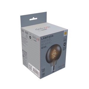 Lâmpada Retrô Black G95 5W 2200K Bivolt Avant