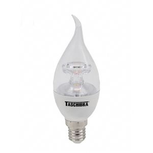 Lâmpada Vela Bico Torcido E14 3W 2700K Taschibra