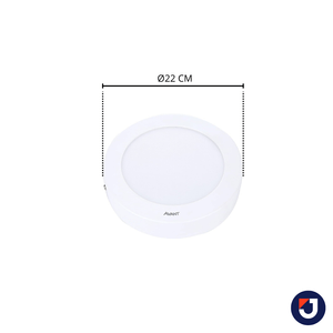 Painel Sobrepor Embutir 18W 22 Cm 6500K Bivolt Avant