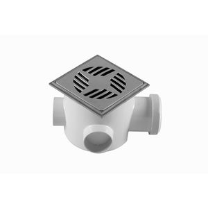 Caixa Sifonada Quadrada 10X9Cm Cromada Cs132/V Astra
