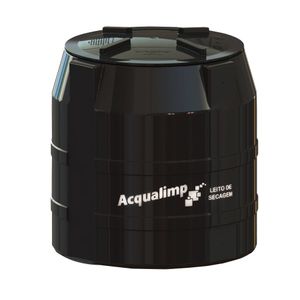 Leito de Secagem Preto Acqualimp