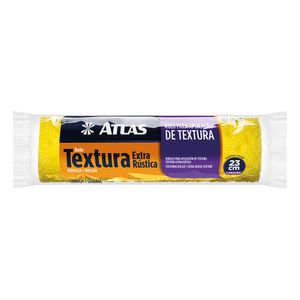 Rolo de Textura Espuma 23 Cm Amarelo AT110/55 Atlas