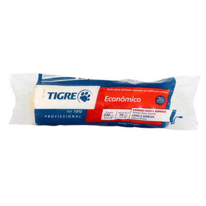 Rolo De Lã Sintético Branco 23 Cm 1312-230 Tigre