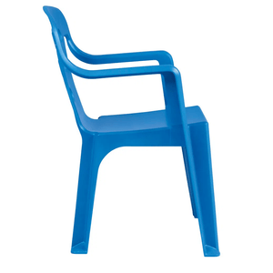 Cadeira Plástica Kids Azul Mor