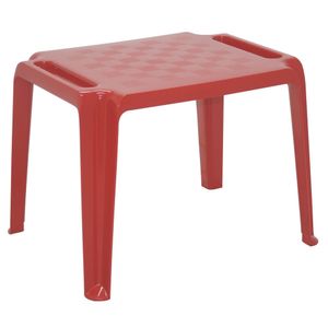 Mesa Quadrada Infantil Dona Chica Vermelho Tramontina