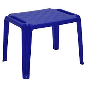 Mesa Quadrada Infantil  Dona Chica Azul 92320070 Tramontina