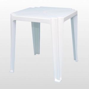 Mesa Plástica Quadrada Tambaú Branca 68x68 Cm Tramontina