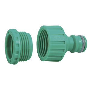 Adaptador Fêmea com Rosca 3/4" e Redução 1/2" Em Plástico Para Jardim Tramontina