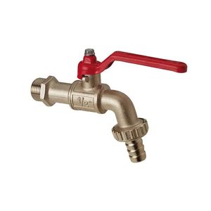 Torneira Esfera Com Saída para Máquina 1/2x3/4x3/4 Vinigás