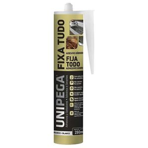 Silicone Fixa Tudo Branco 280ml Unipega