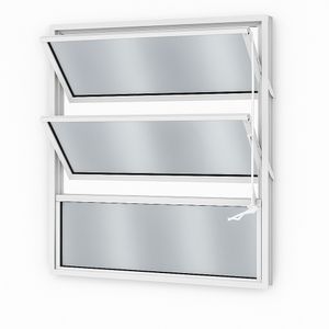 Basculante Alumínio 60x80 Branco Boreal Mgm