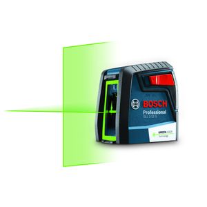Nível Laser Verde GLL 2-12 G Alcance 12 M Com Suporte Bosch
